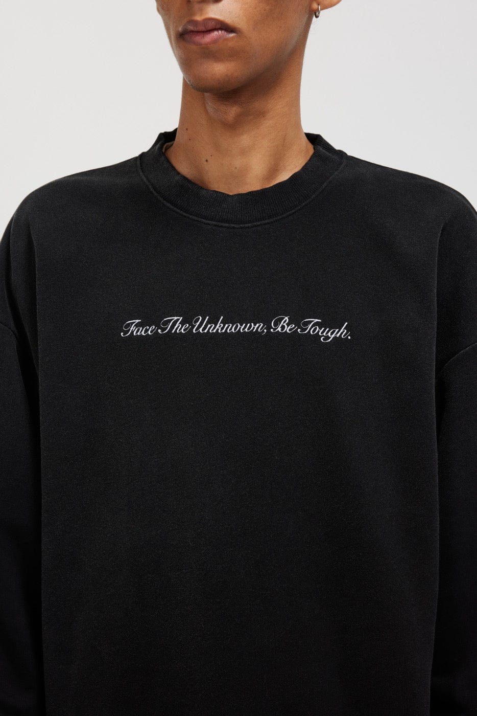 Book Text Back Sweatshirt