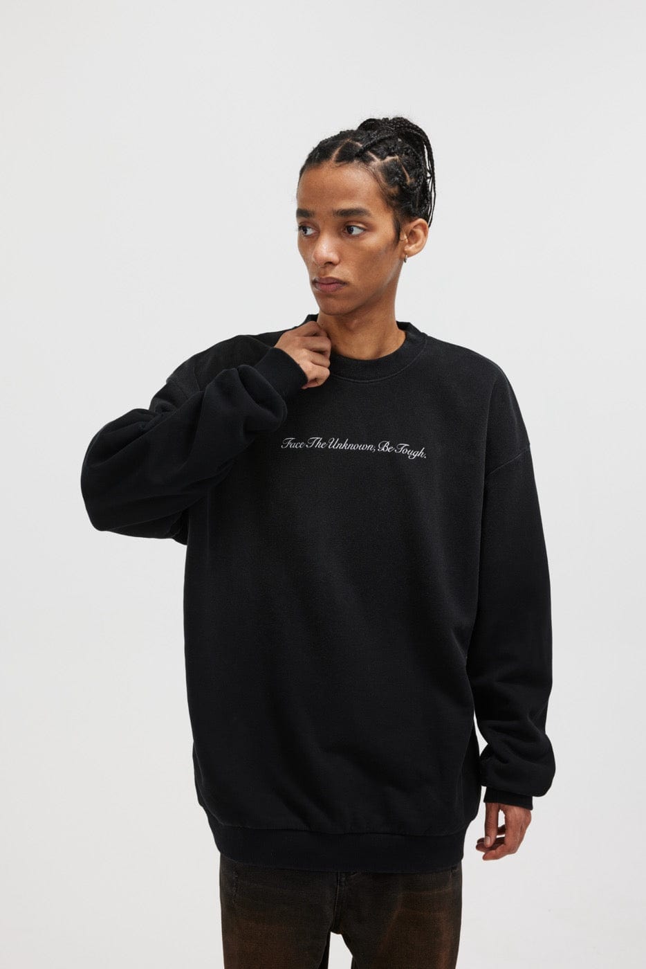 Book Text Back Sweatshirt