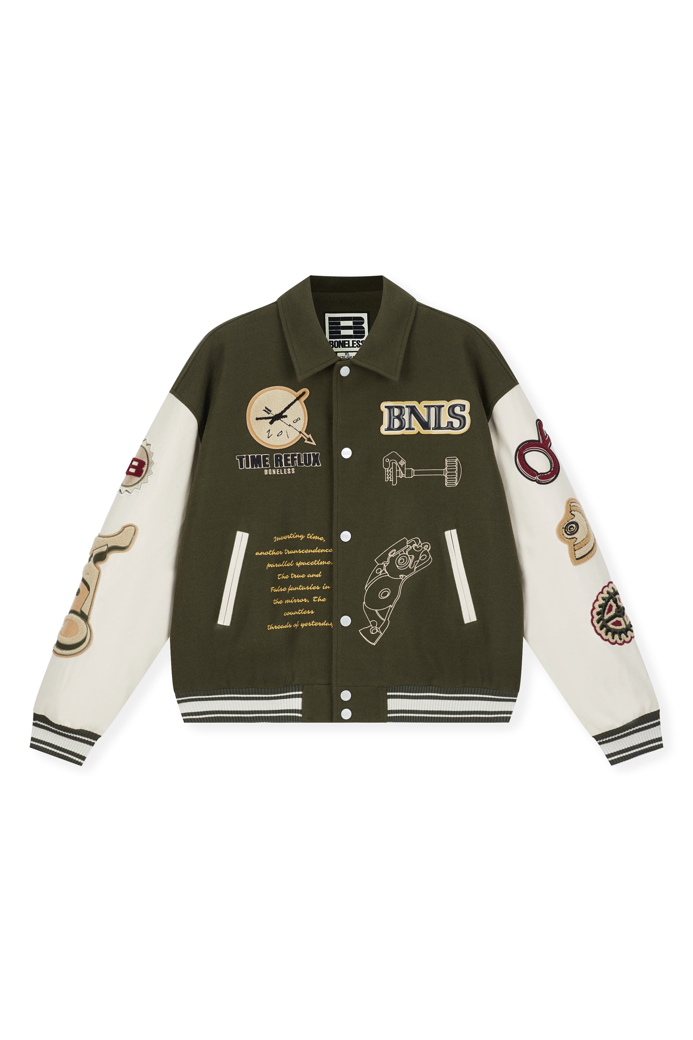 Varsity Patch Bomber Jacket