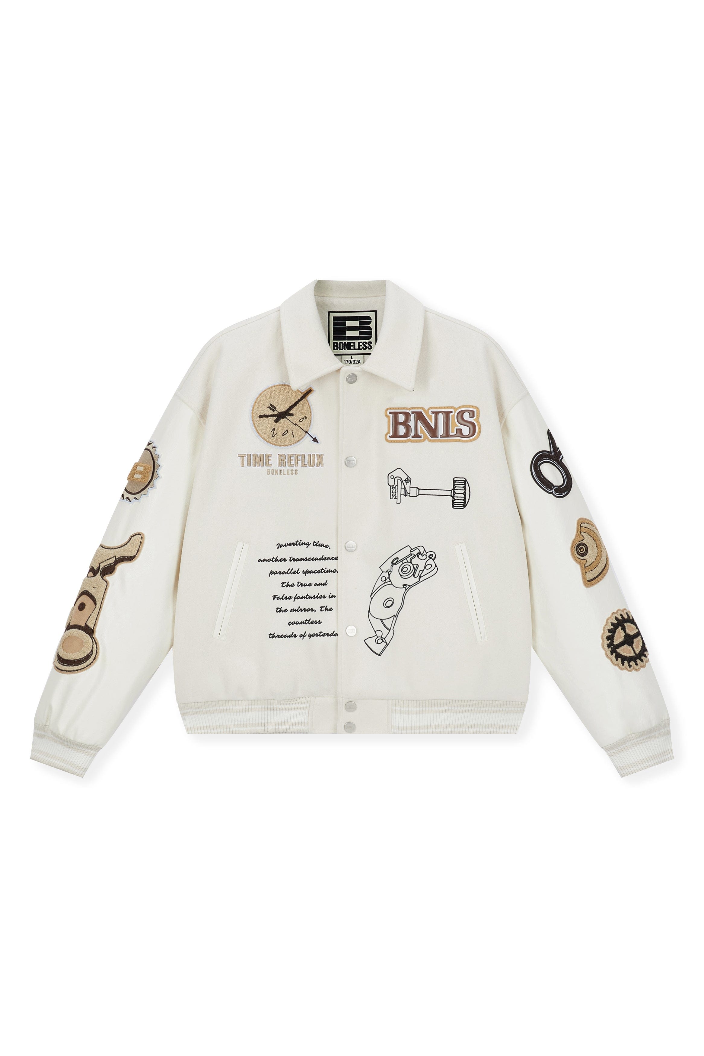 Varsity Patch Bomber Jacket