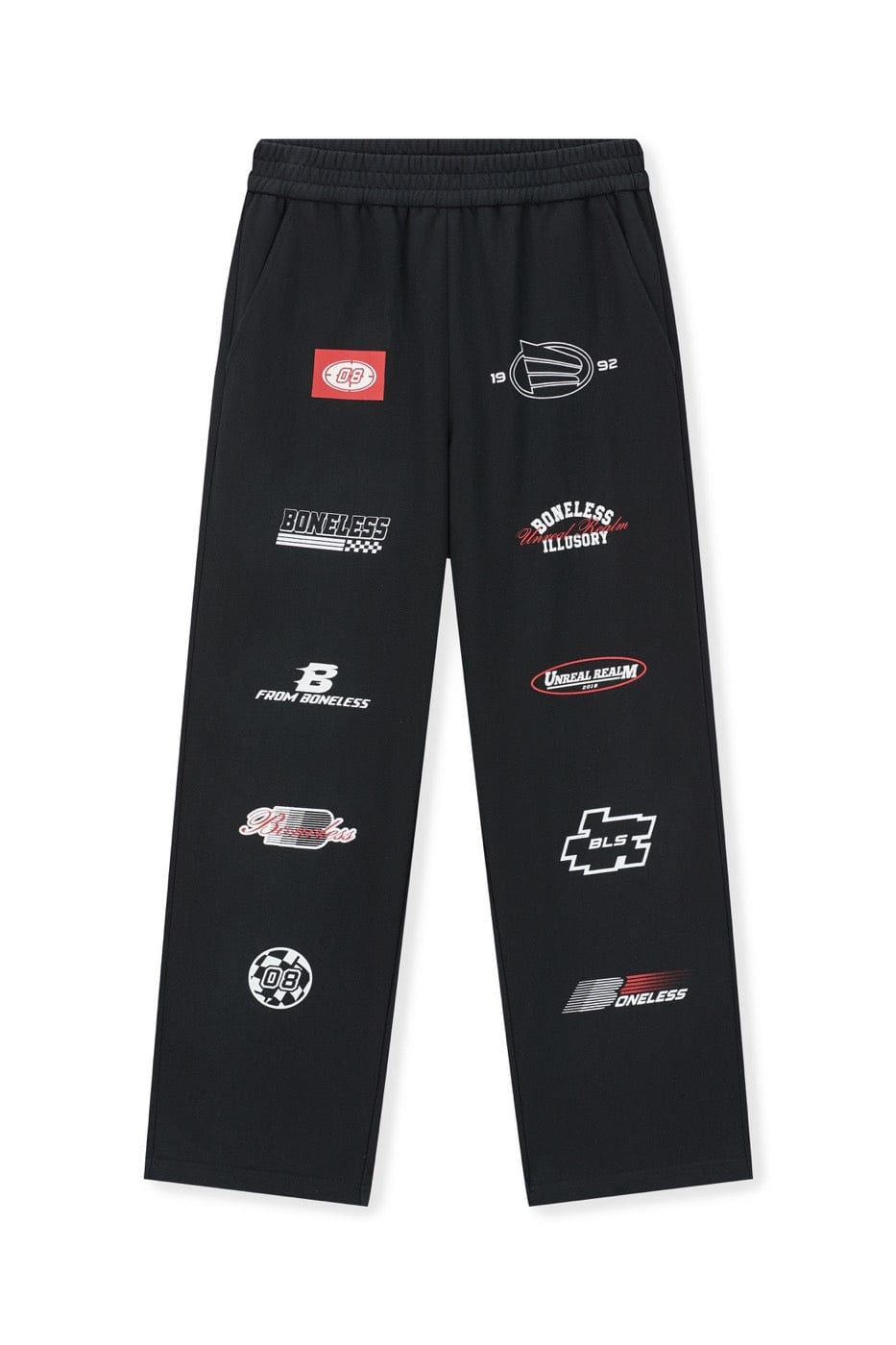 Multi Logo Print Sweatpants