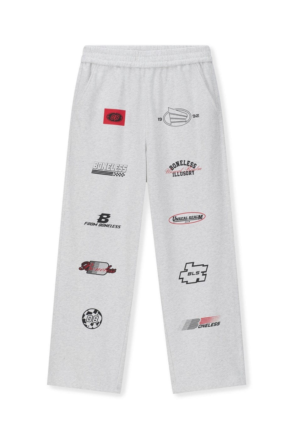 Multi Logo Print Sweatpants