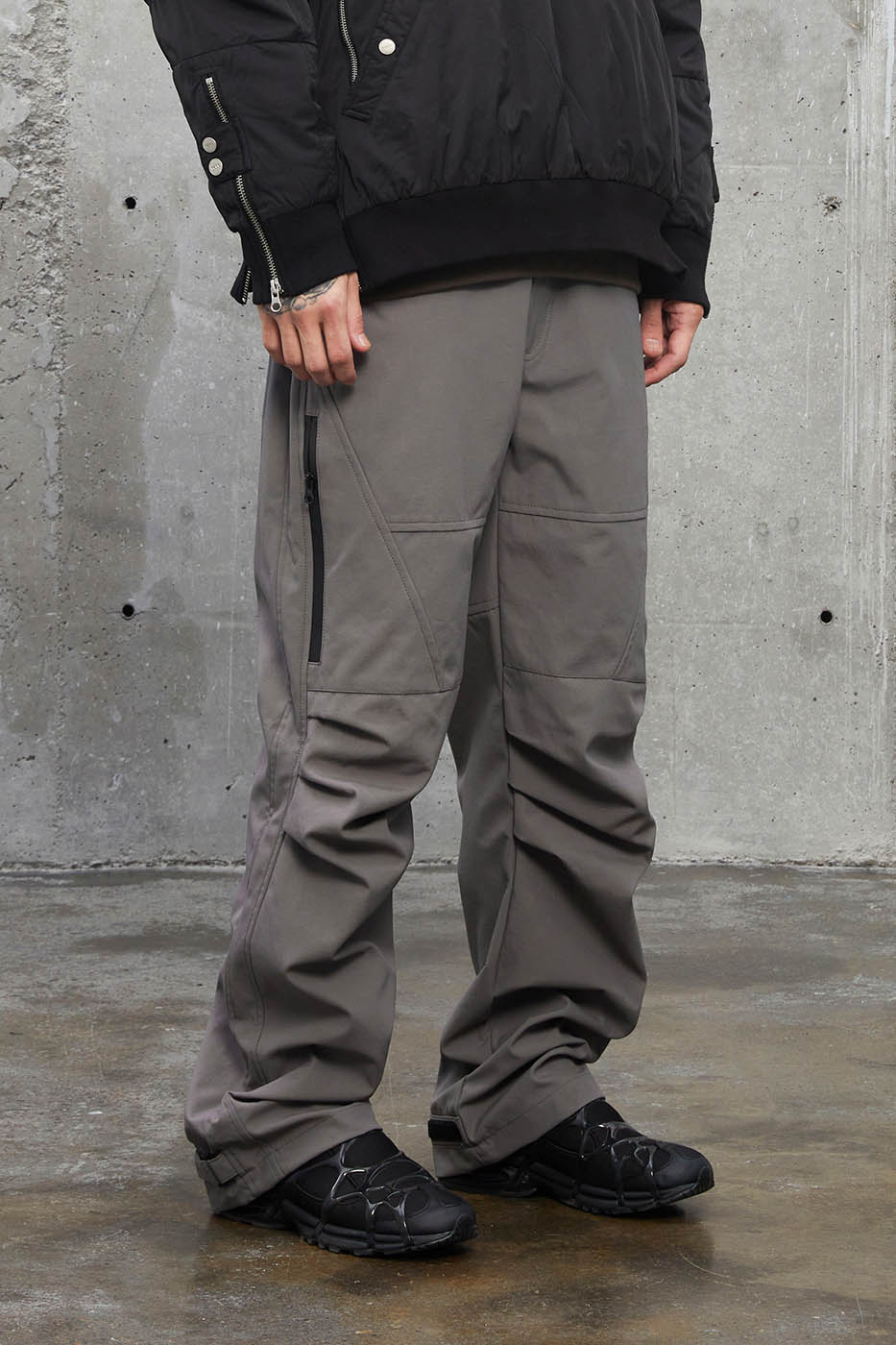 Deconstructed Technical Cargo Pants