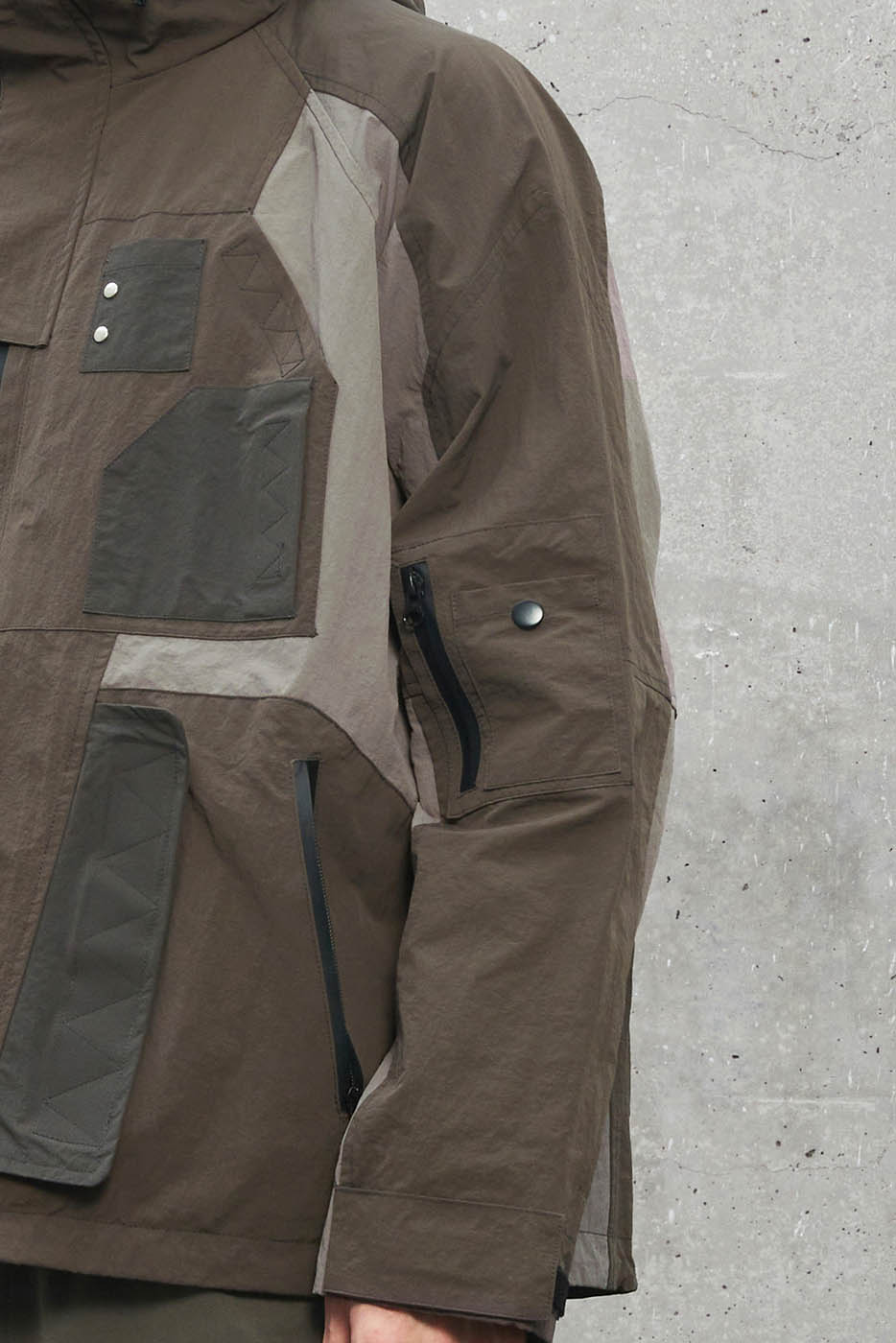 Technical Multi-Pocket Shell Jacket