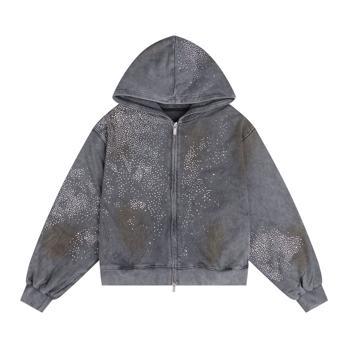 Starlight Crystal Zip Hoodie