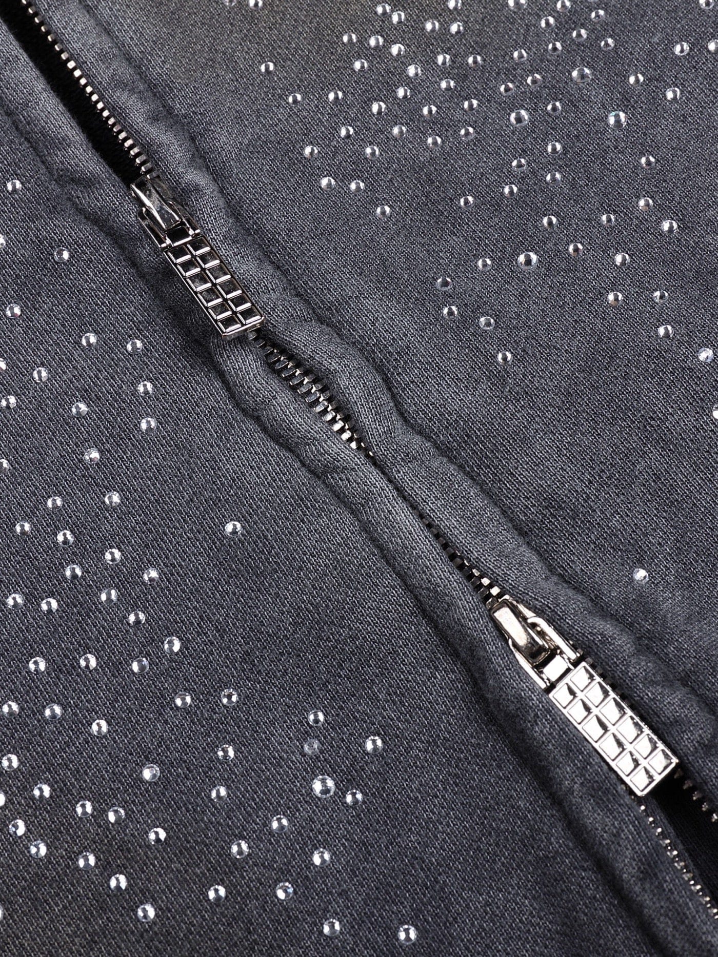 Starlight Crystal Zip Hoodie