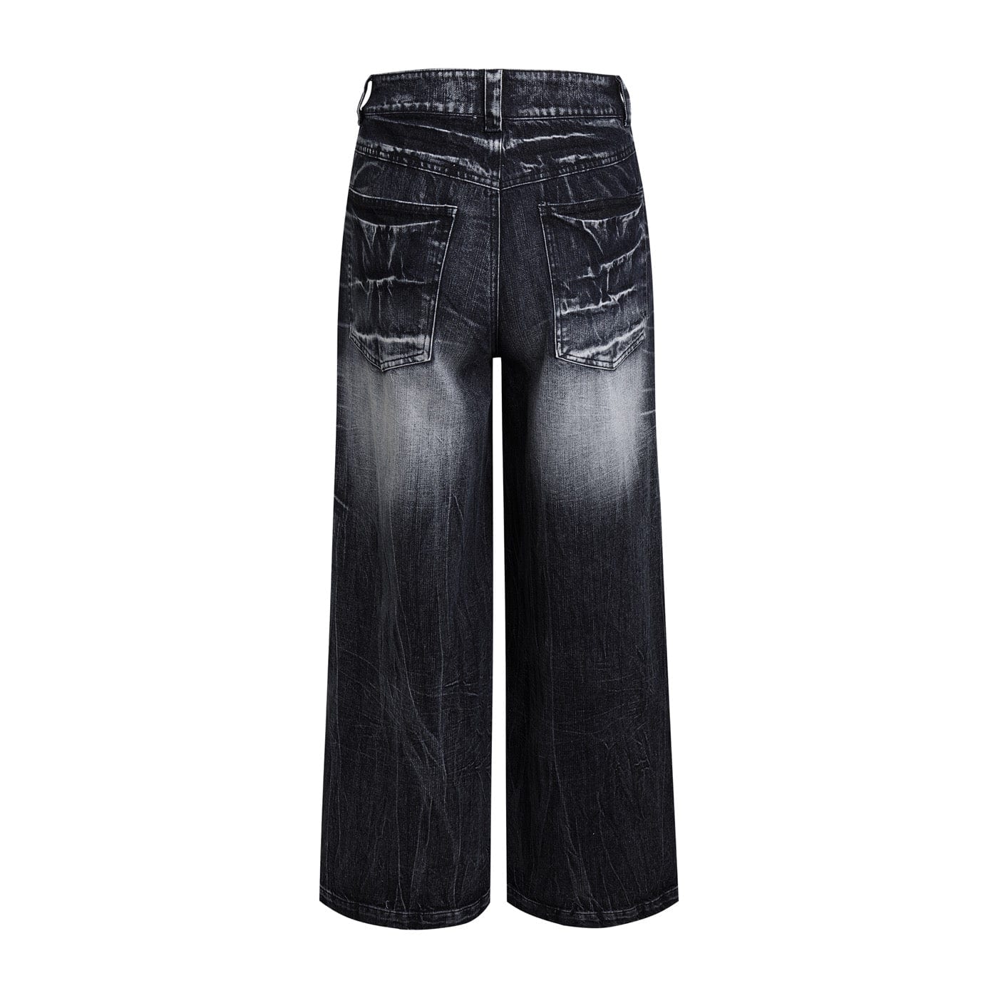 Lightning Wash Wide Jeans