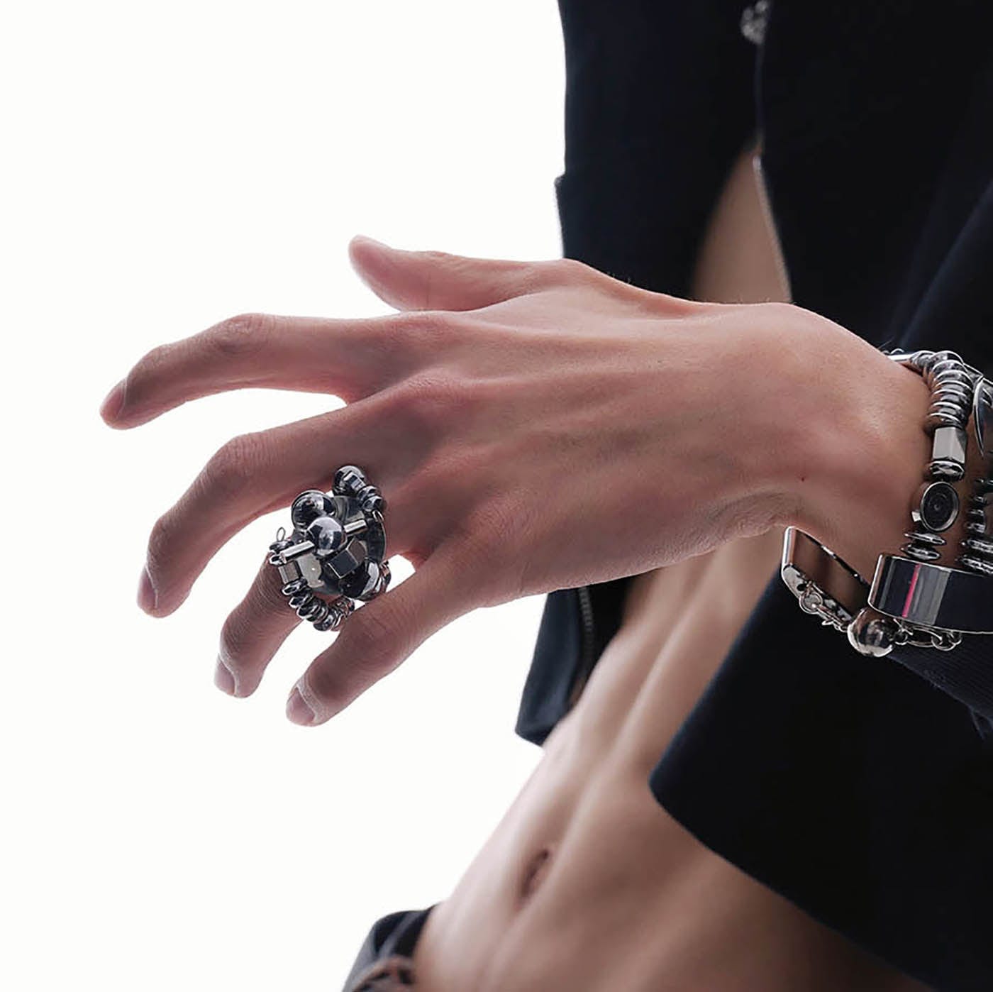 Industrial Mechanical Statement Ring