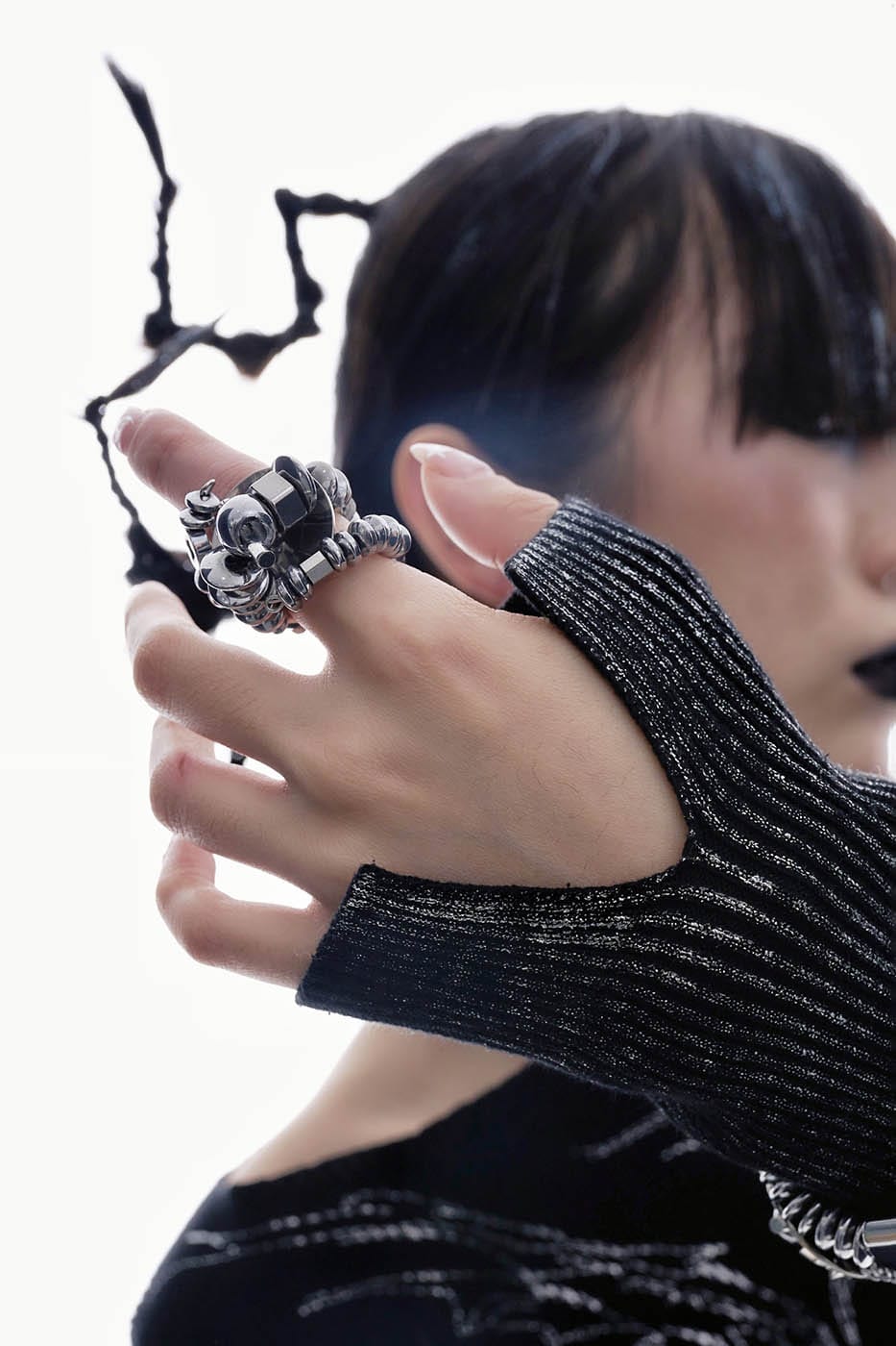 Industrial Mechanical Statement Ring