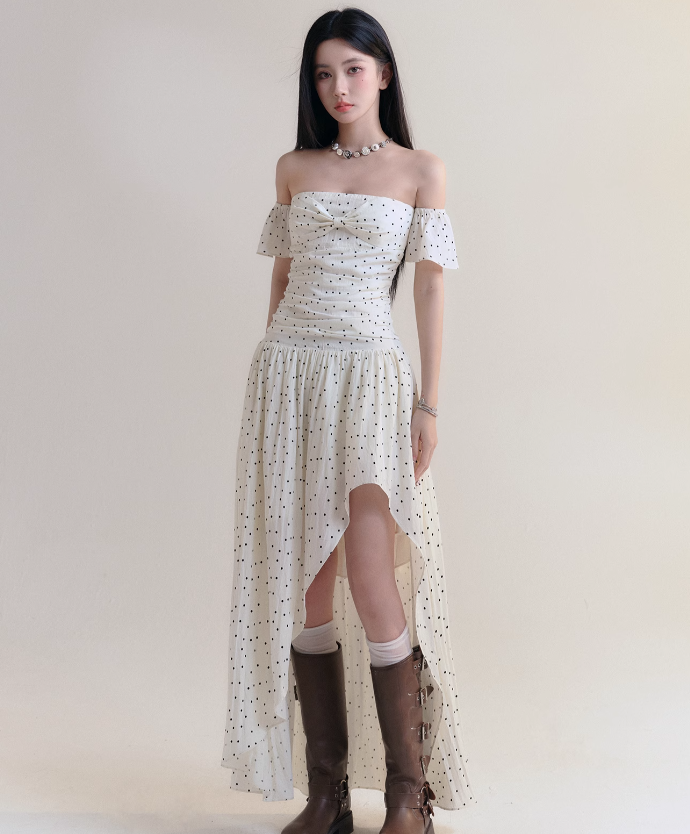 Starry Cascade Dress