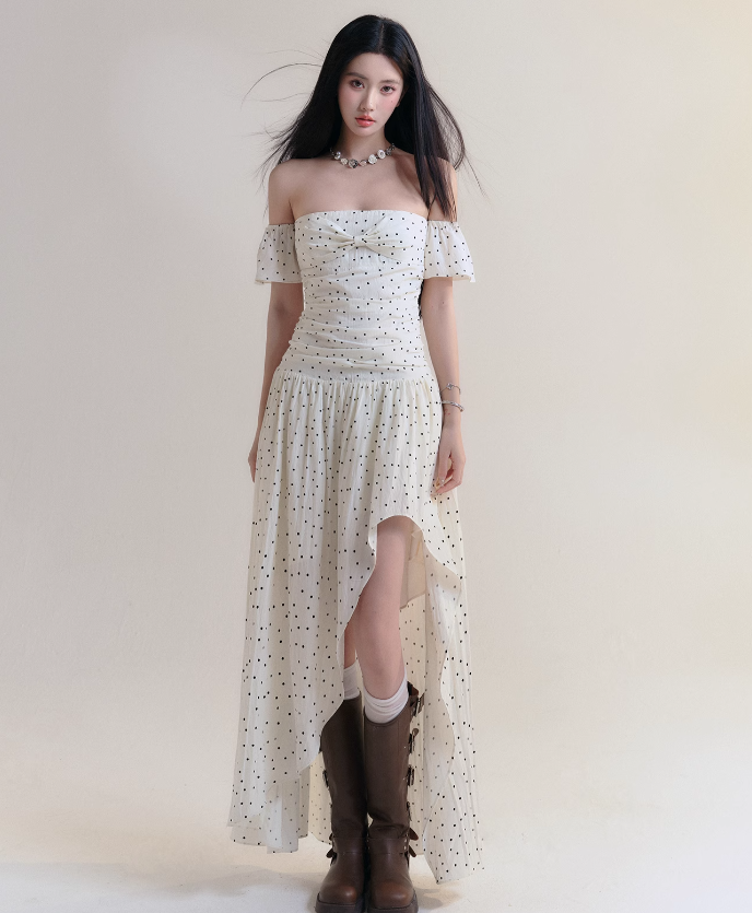 Starry Cascade Dress