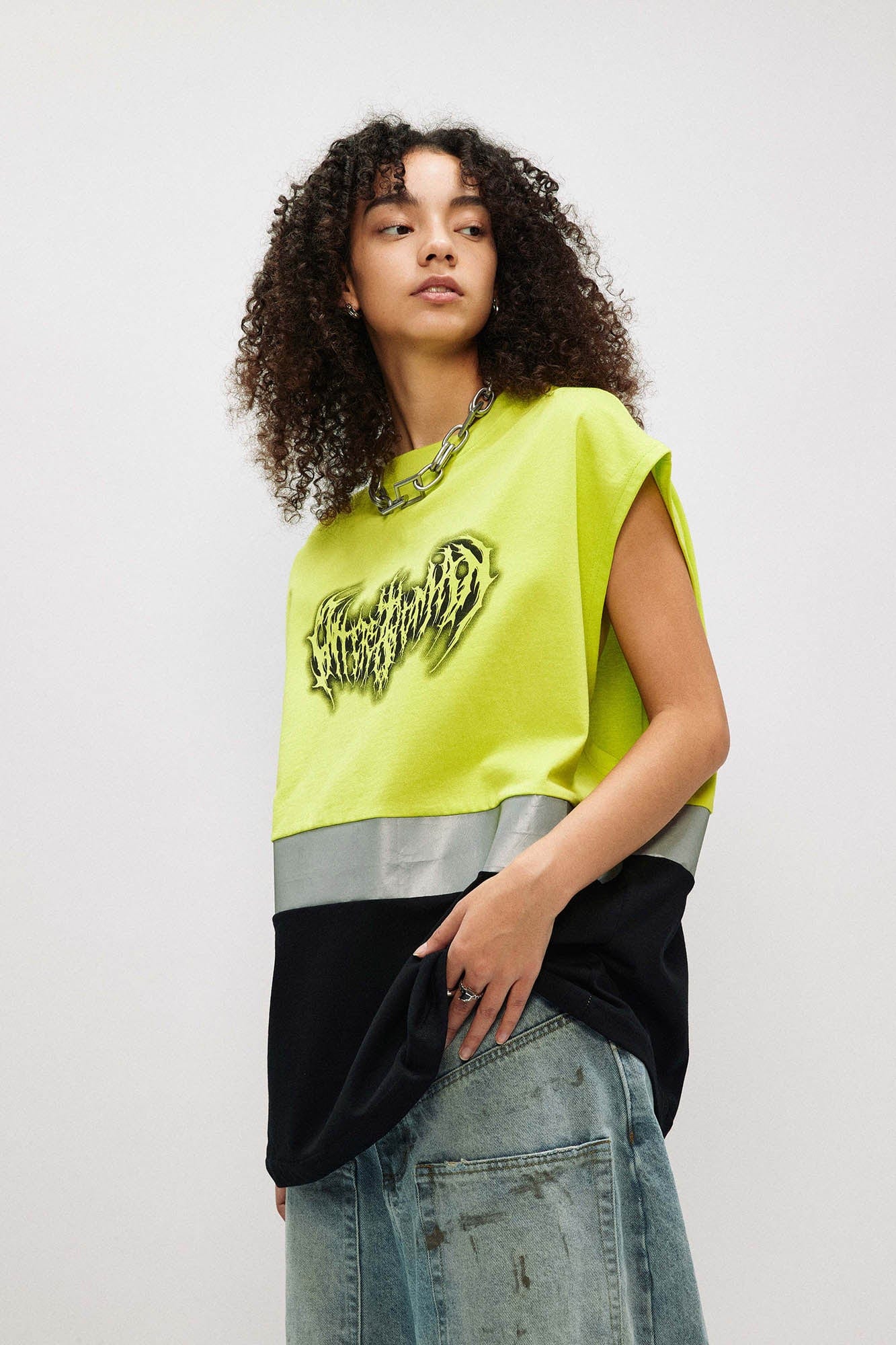 Neon Panel Tank Top