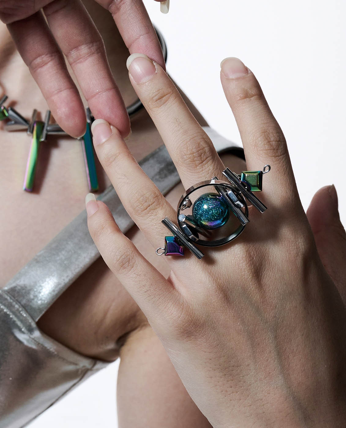 Industrial Orbit Statement Ring