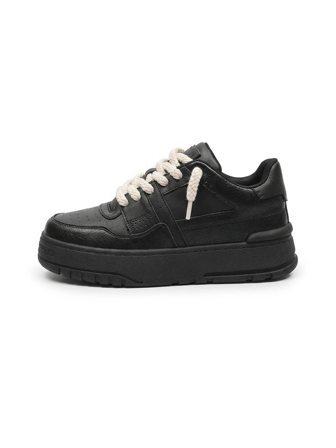 Chunky Sneakers with Thick Rope Laces