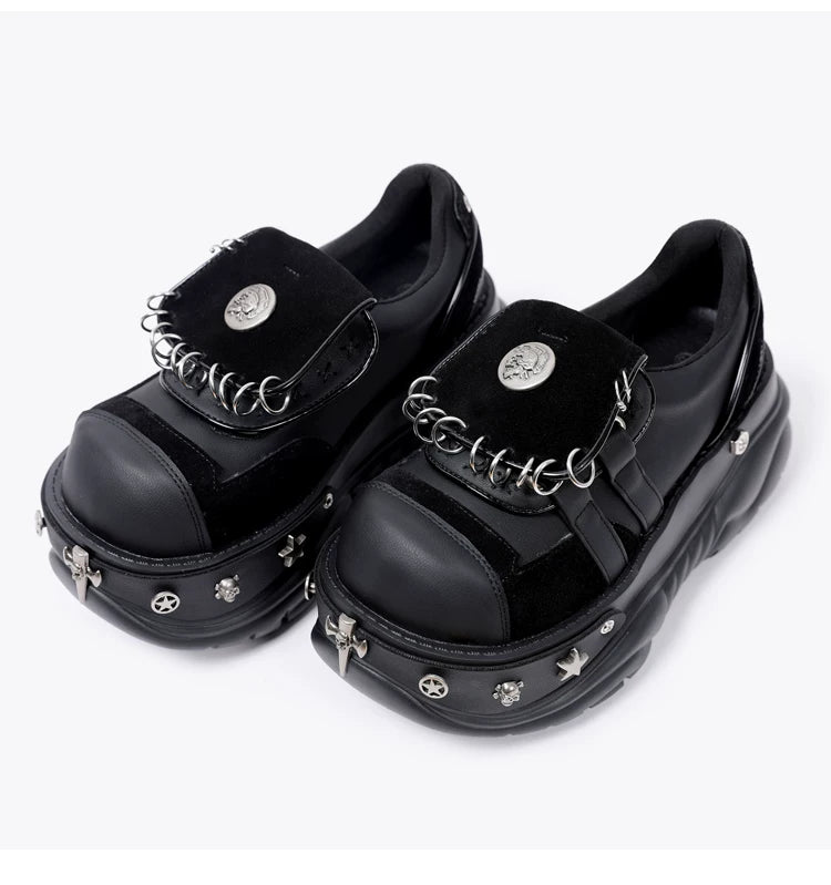 Ring-Strap Chunky Platform Shoes product view 6