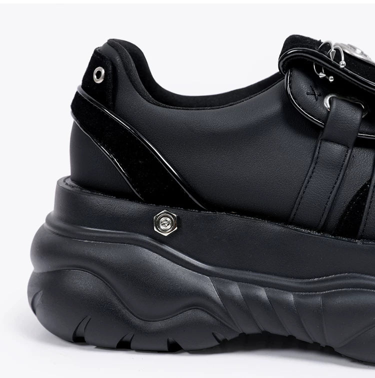 Ring-Strap Chunky Platform Shoes product view 8