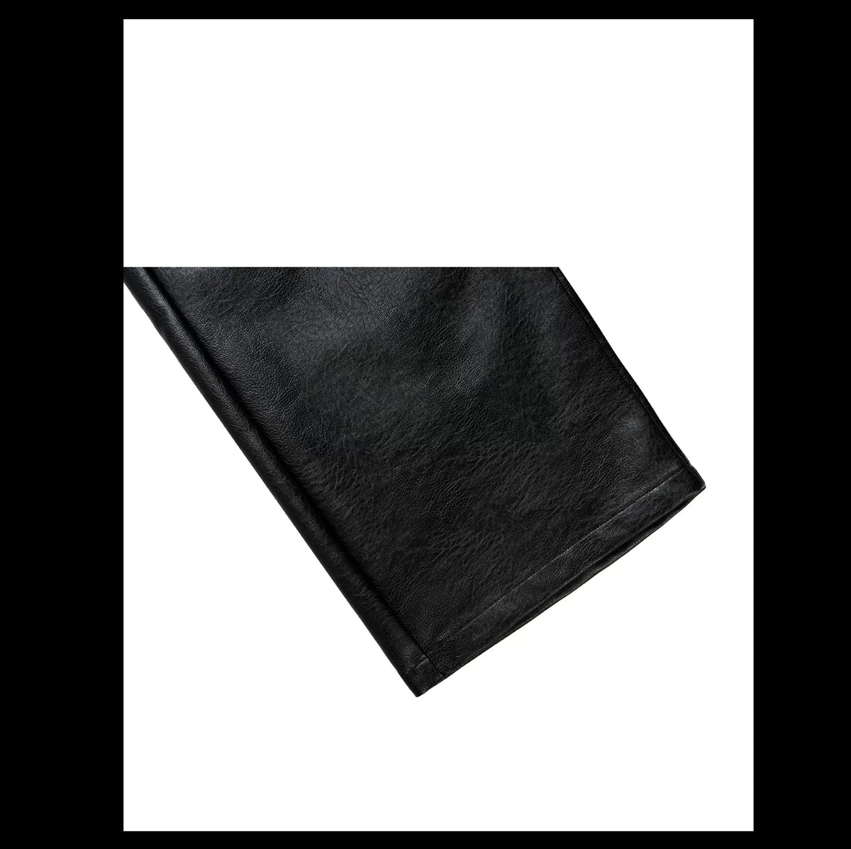Riveted Double-Knee Faux-Leather Pants product view 6