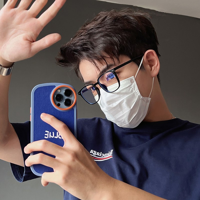 Oversized Square Blue-Light Glasses