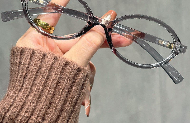 Oval Tortoise Blue-Light Glasses