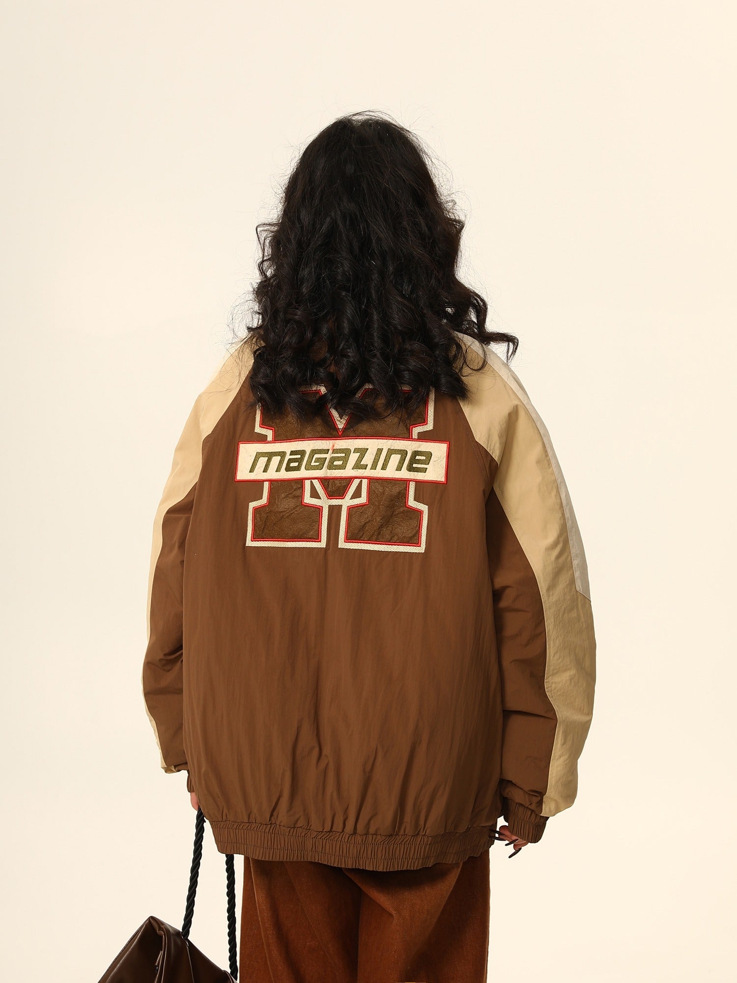 M Magazine Varsity Bomber Jacket