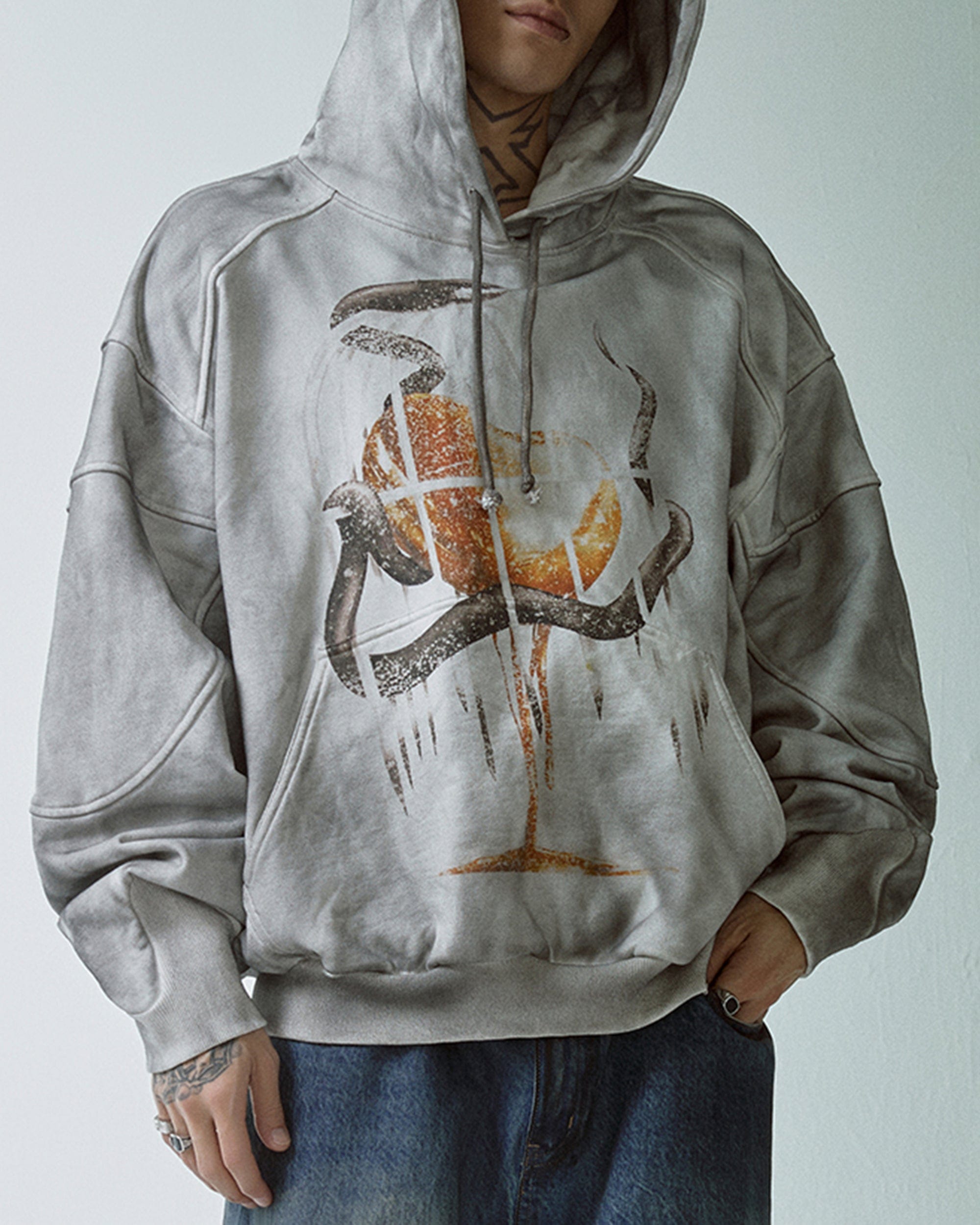 Graphic Snake Hoodie