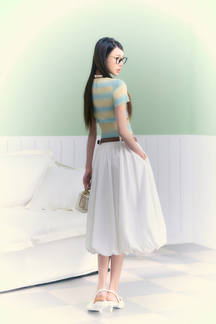 Whimsical Meadow Midi Skirt