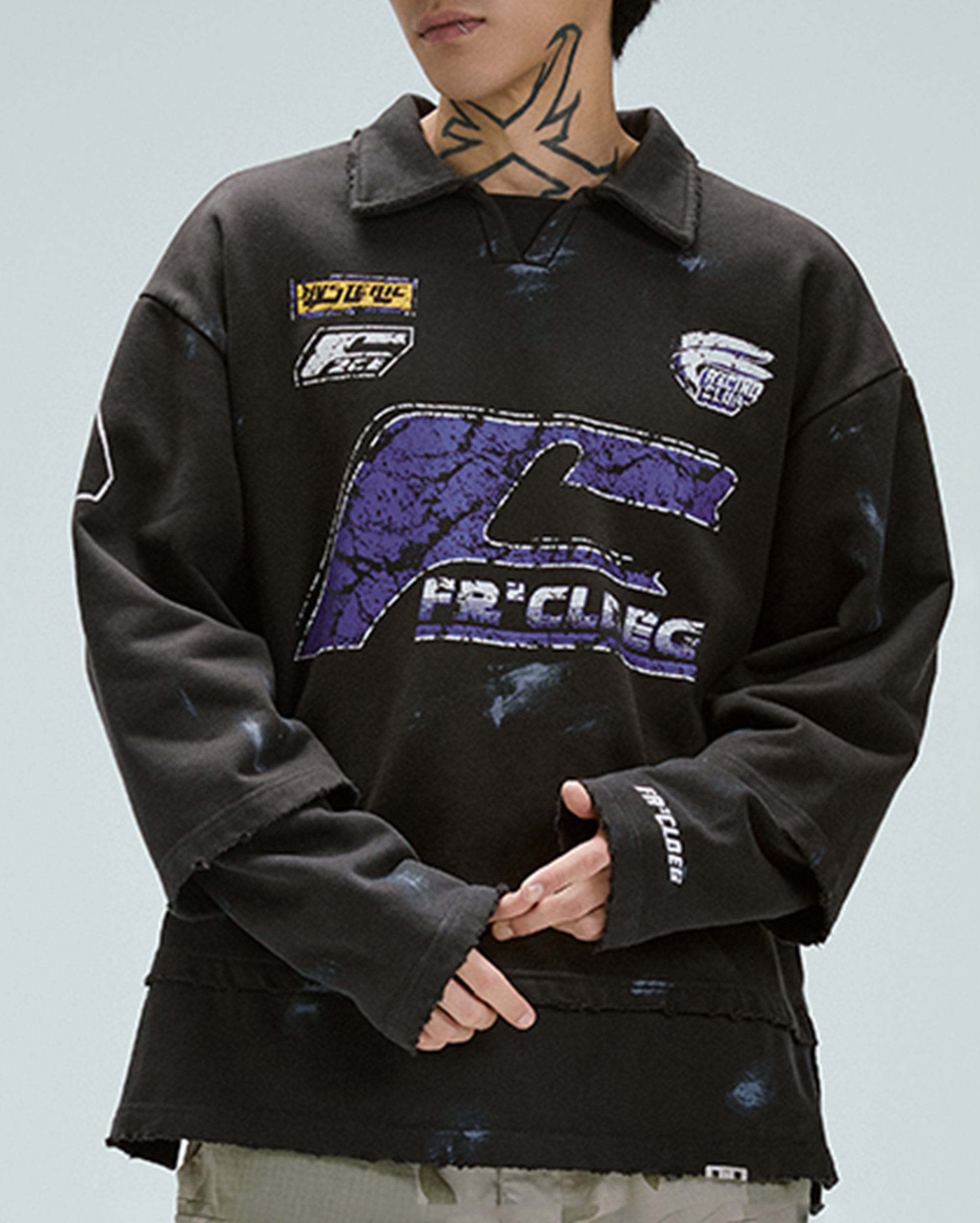 Racing Patch Rugby Sweatshirt