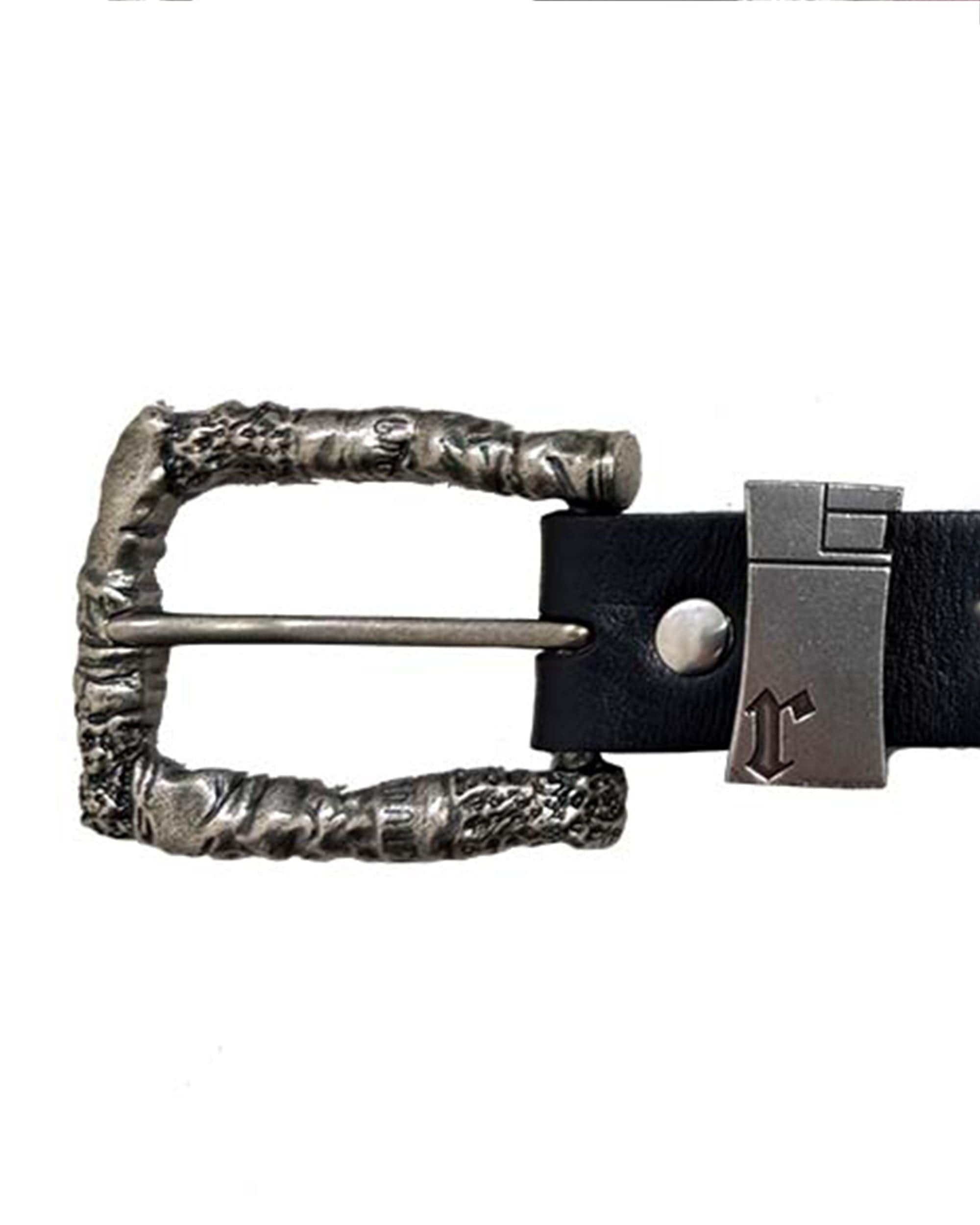 Studded Leather Scorpion Belt