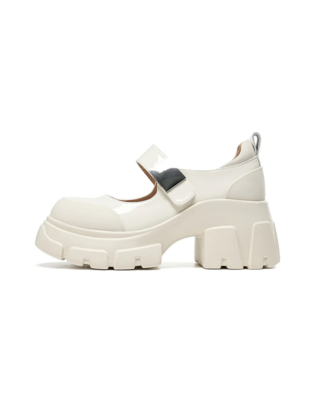 Platform Cut Out Mary Jane Shoes