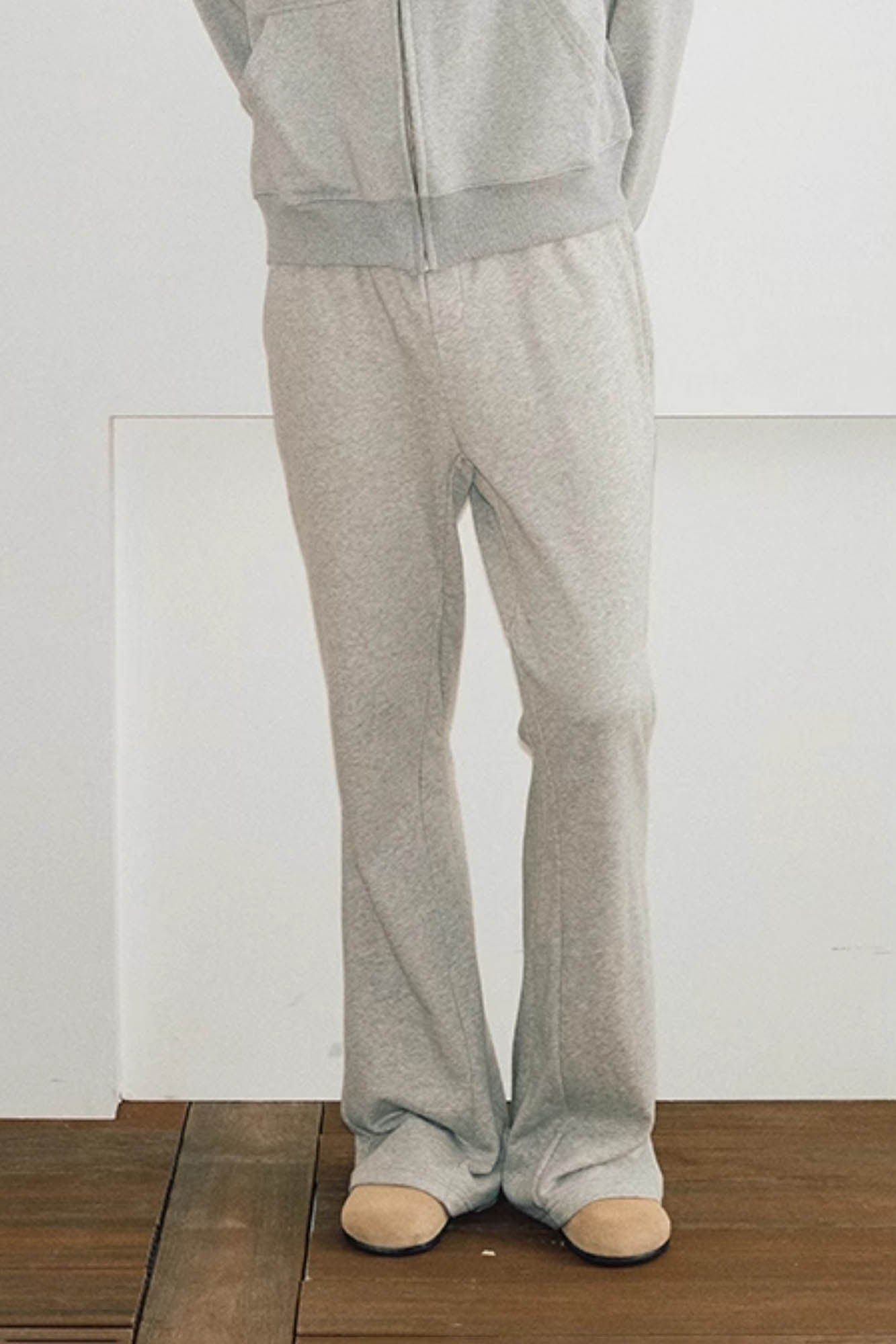 Spliced Flare Sweatpants