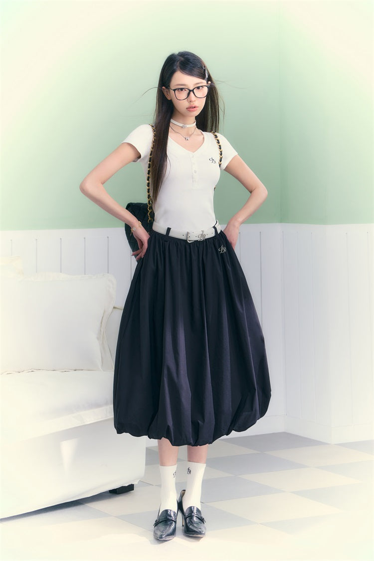 Whimsical Meadow Midi Skirt