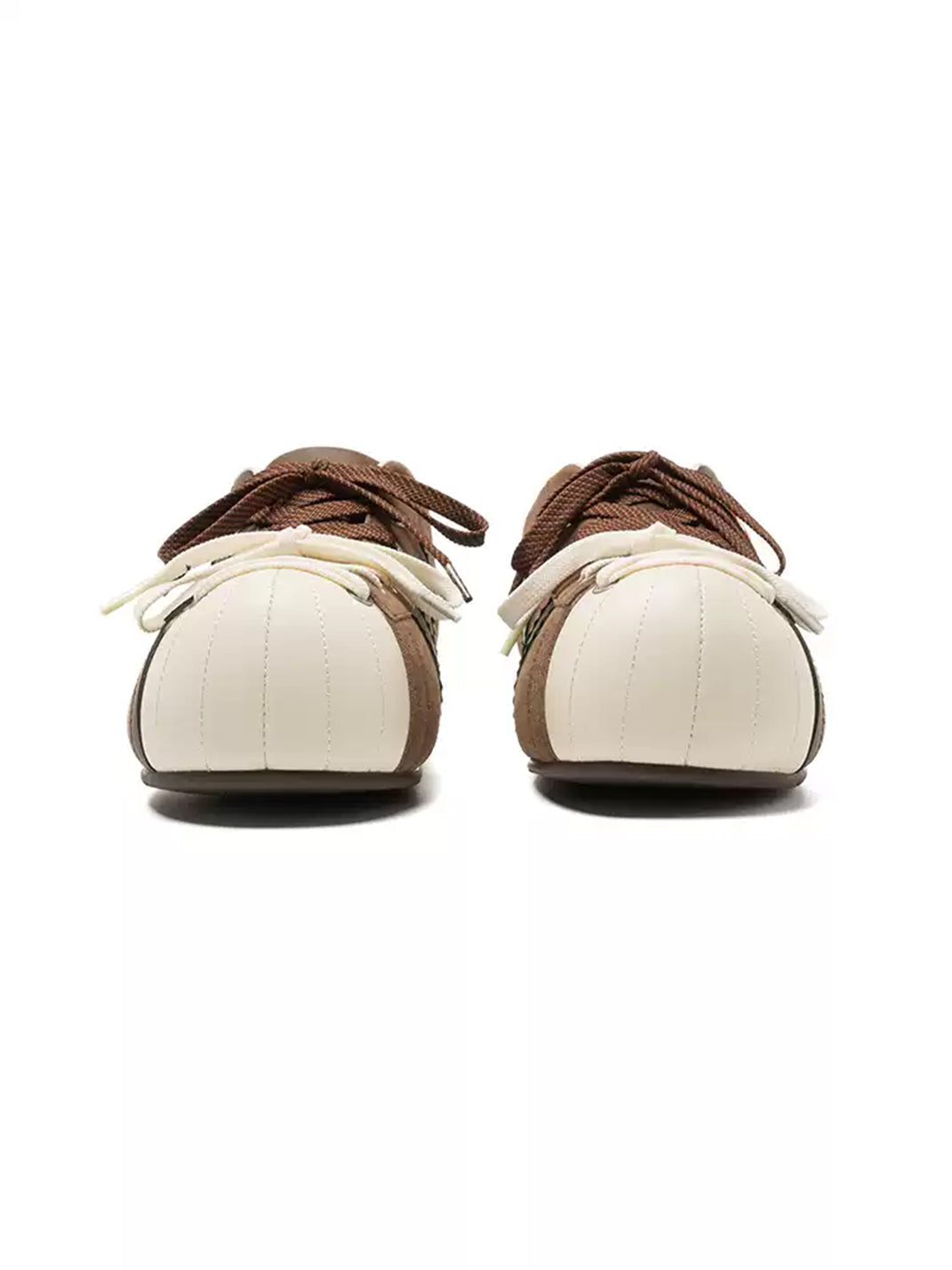Brown Shell-Toe Low-Top Skate Sneakers - view 6
