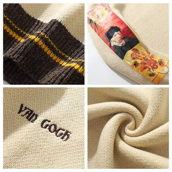 Van Gogh Tribute Sweater