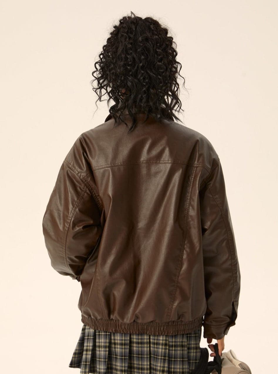Maillard Premium Leather Jacket - chiclara