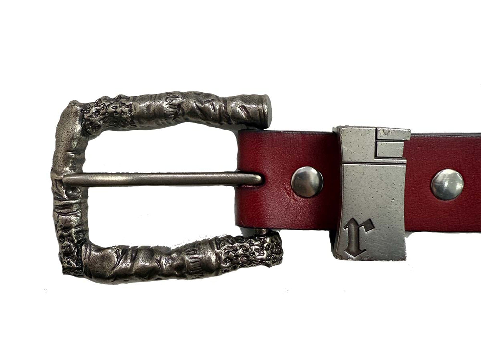 Studded Leather Scorpion Belt