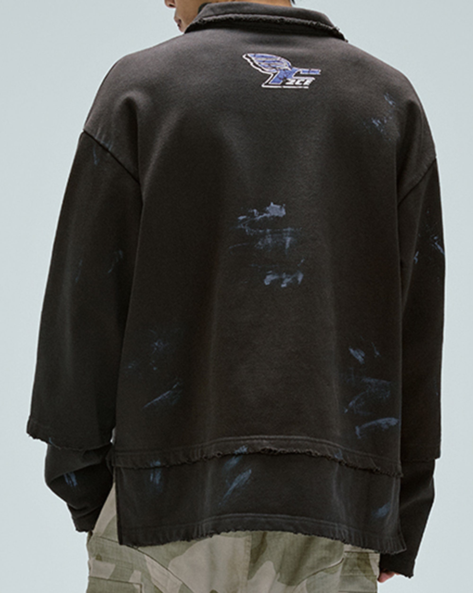 Racing Patch Rugby Sweatshirt