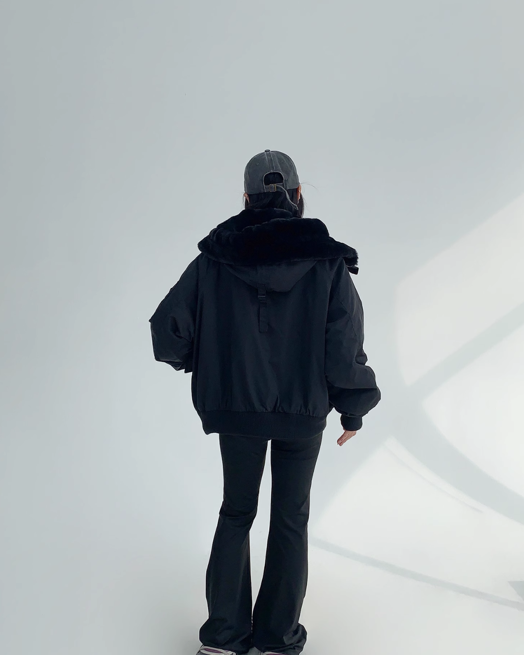 Frost Sherpa-Collar Bomber Jacket