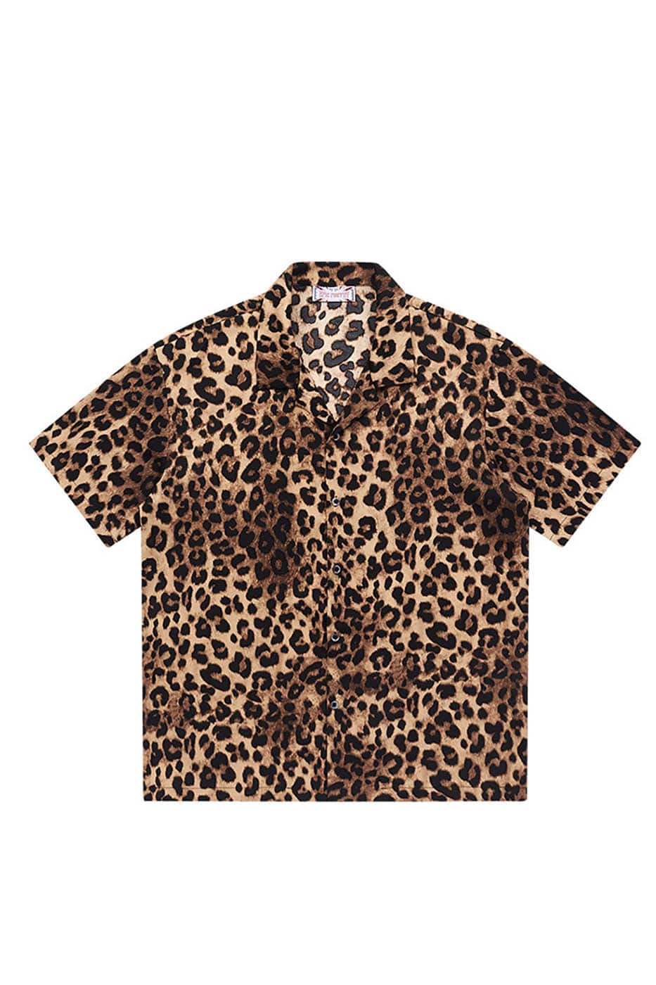 Leopard Print Resort Shirt