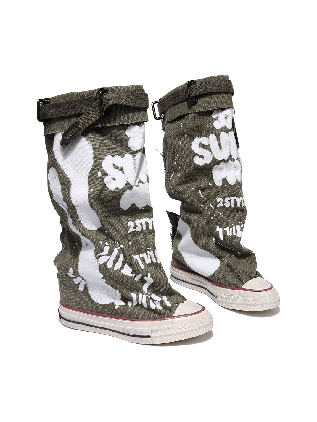 Desert Chunk Platform Tall Boots