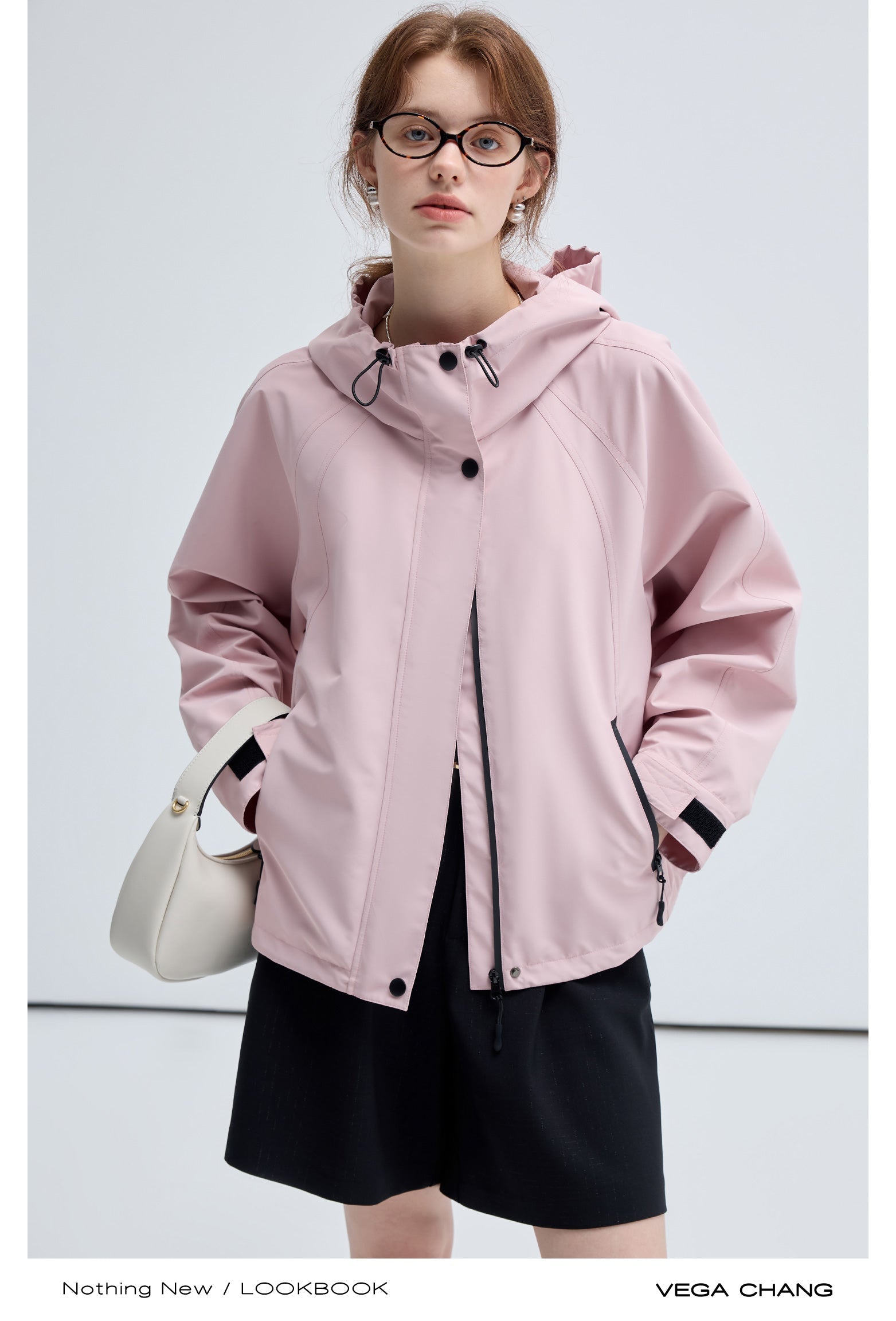 Casual Hooded Technical Jacket