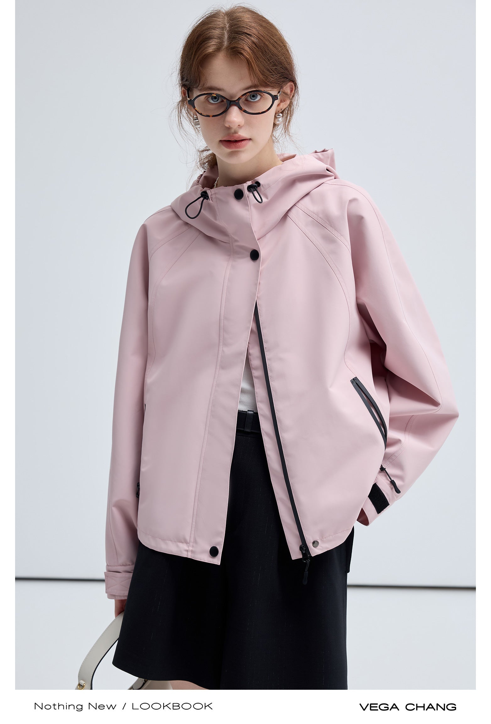 Casual Hooded Technical Jacket