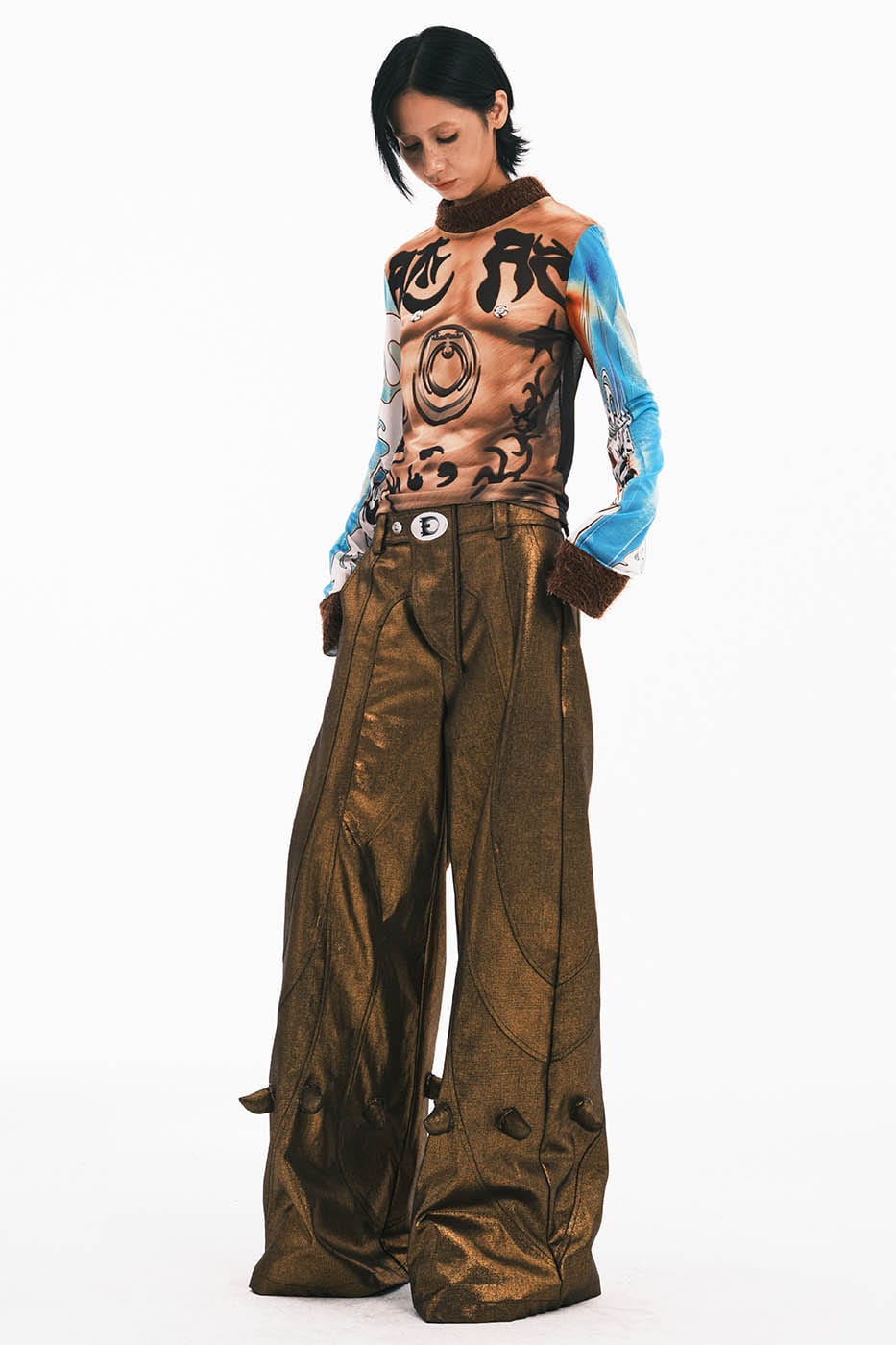 Runas musculares embriones MOHAIR TURTLENECK L/S TEE