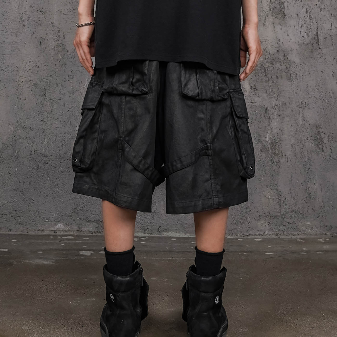 Techwear Cargo Shorts