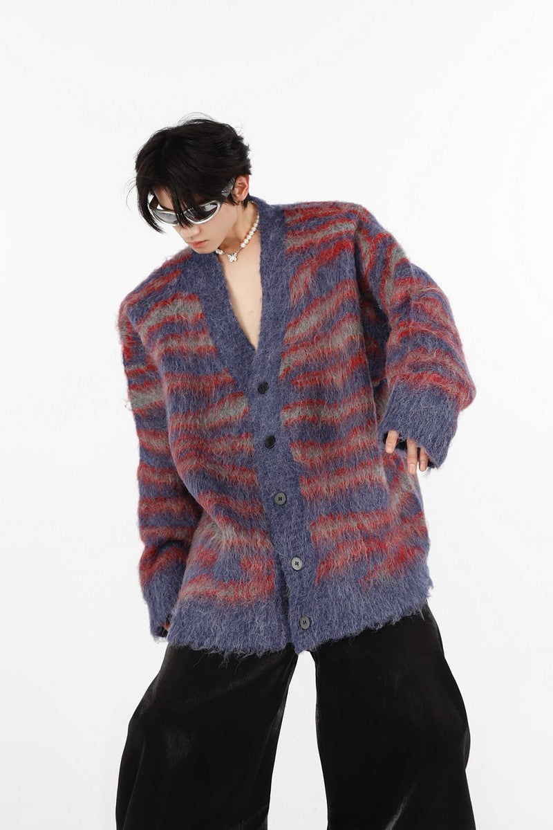 Luxe Mohair Knit Cardigan - chiclara