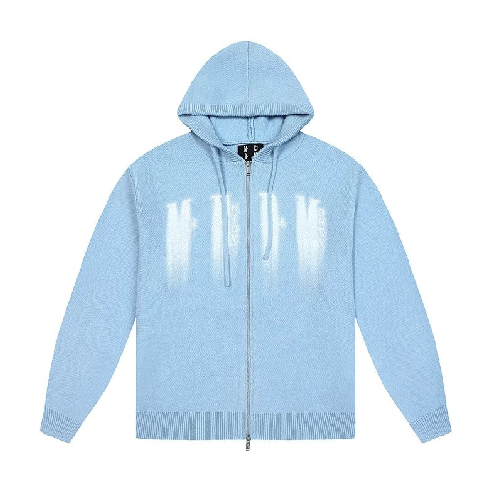 Zip-Up Hoodie with Motion Logo - chiclara