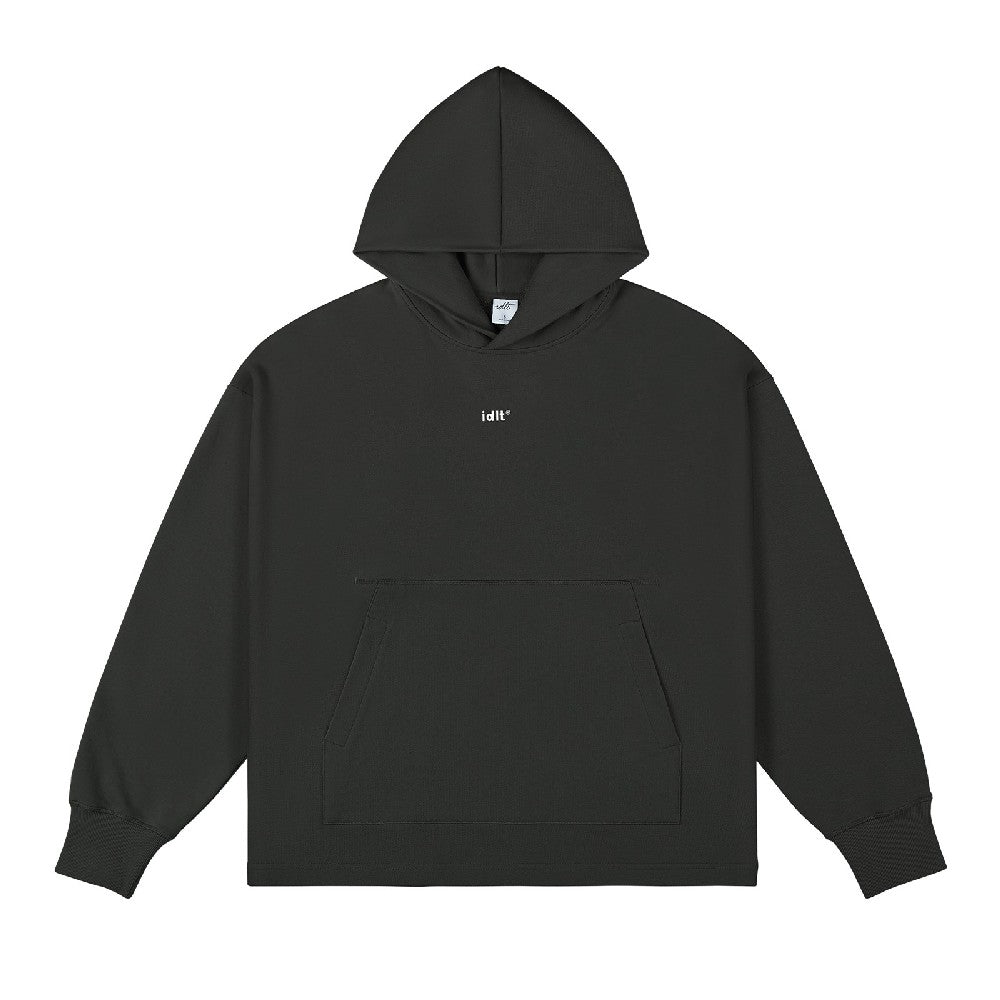 Hoodie with Logo Detail - chiclara