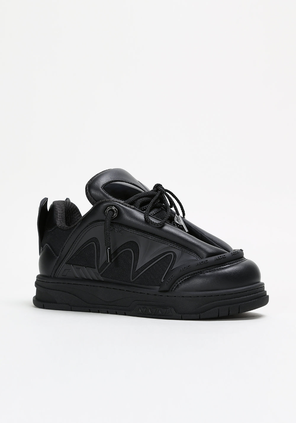 Black Alien Platform Sneakers