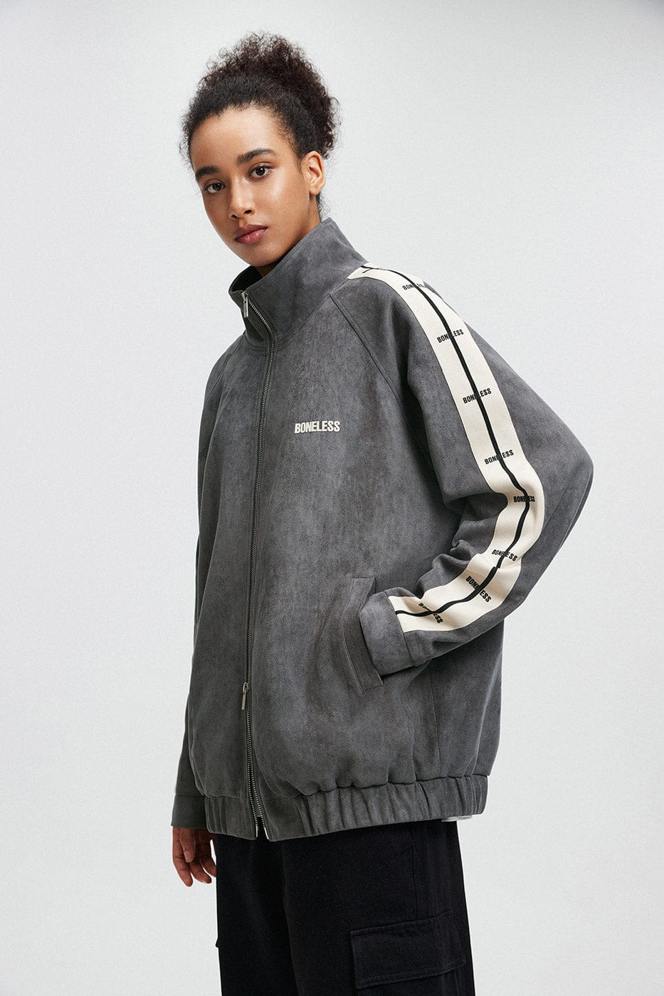 Side Stripe Track Jacket