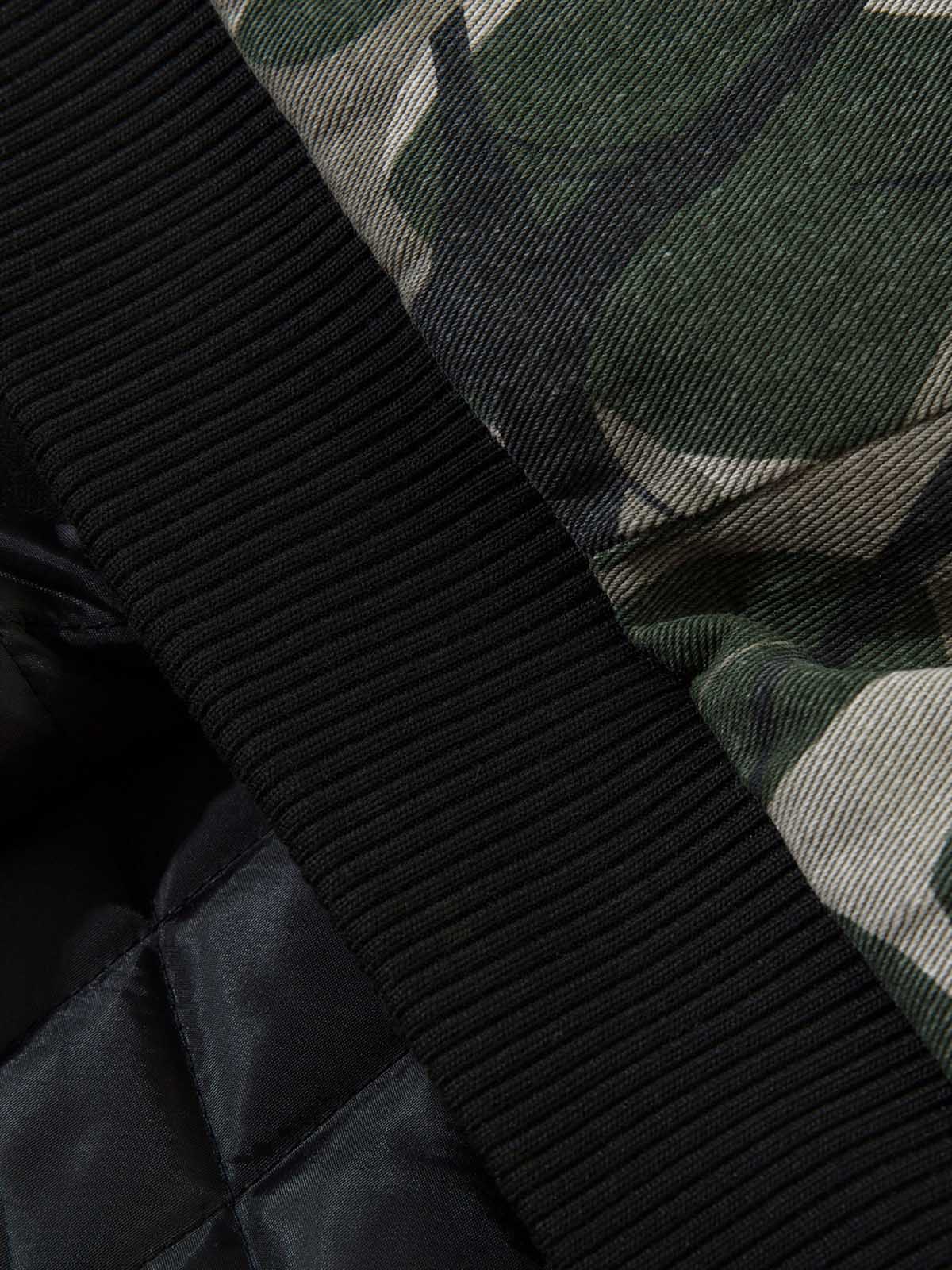 Camo Layered Hoodie Track Set