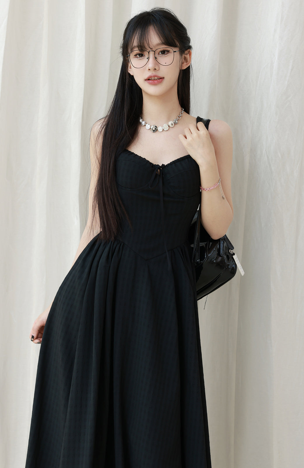 French Cinched Waist Sundress